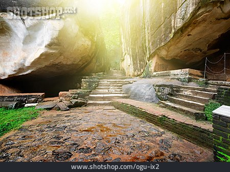 
                Festungsanlage, Sigiriya, Felsenfestung                   