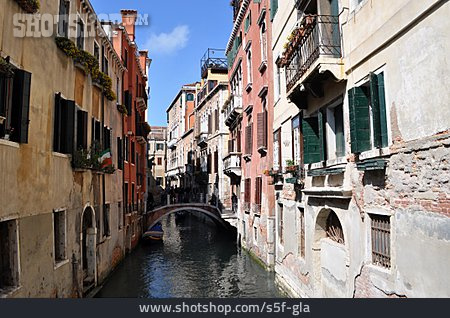 
                Brücke, Kanal, Venedig                   