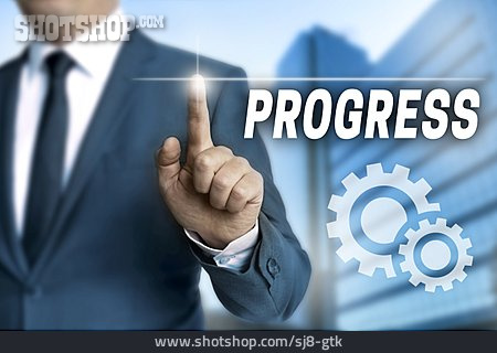 
                Fortschritt, Entwicklung, Progress                   