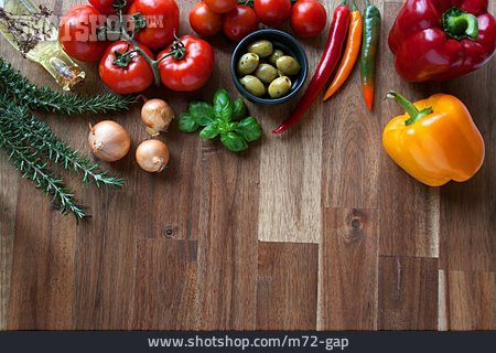 
                Gemüse, Zutaten, Mediterrane Küche                   