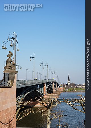 
                Rheinbrücke, Wiesbaden, Theodor-heuss-brücke                   