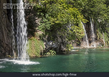 
                Wasserfall, Kroatien, Lagune                   