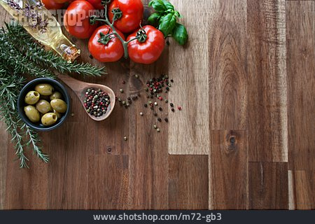 
                Gewürze & Zutaten, Italienische Küche, Mediterrane Küche                   