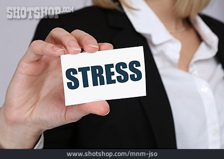
                Business, Stress                   