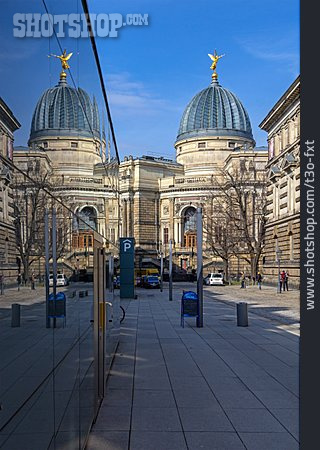 
                Dresden, Kunstakademie, Lipsiusbau                   