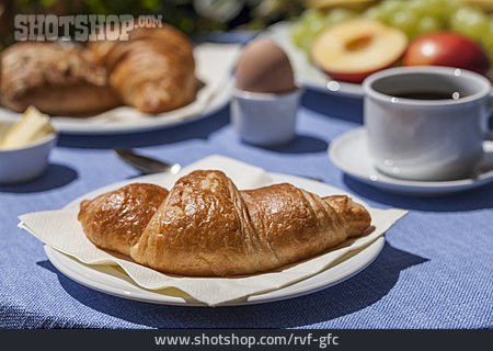 
                Croissant, Frühstück, Frühstückstisch                   