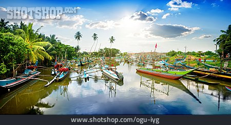 
                Sri Lanka, Boote, Galle                   