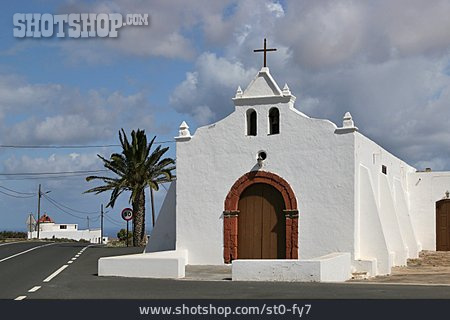 
                Kirche, Lanzarote, Tiagua                   