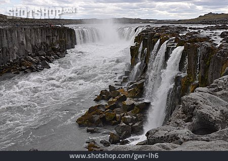 
                Wasserfall, Island, Dettifoss                   