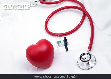 
                Herz, Stethoskop                   