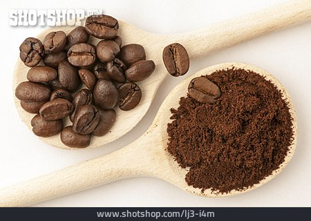 
                Kaffeebohnen, Kaffeepulver                   