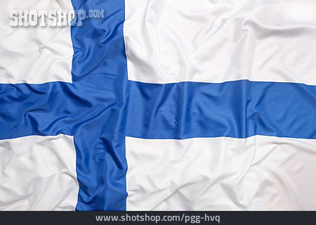 
                Finnland, Blaukreuzflagge                   