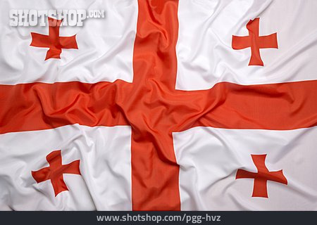 
                Nationalflagge, Georgien                   