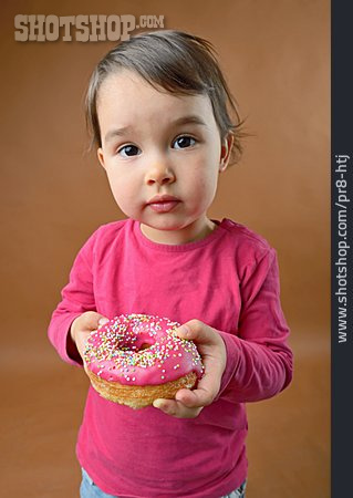 
                Mädchen, Donut                   