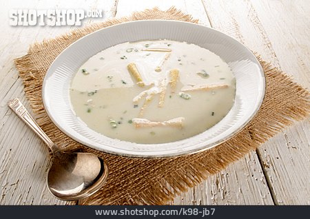 
                Suppe, Spargelcremesuppe                   