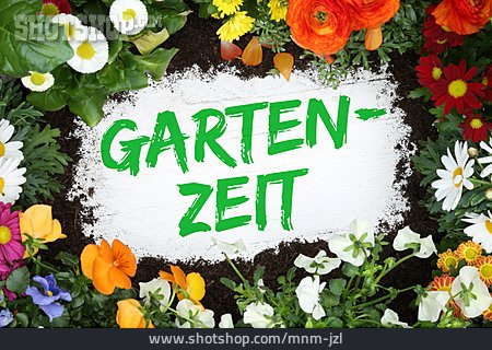
                Garten, Gartensaison, Gartenzeit                   