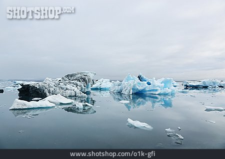 
                Gletschersee, Gletscherlagune, Jökulsarlon                   