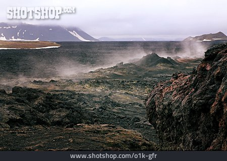 
                Island, Vulkangestein, Hverarönd, Namaskaro                   