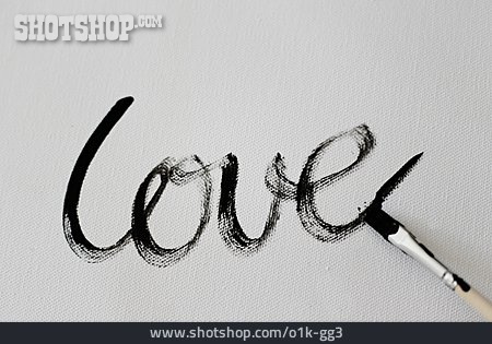 
                Liebe, Love, Kalligraphie                   