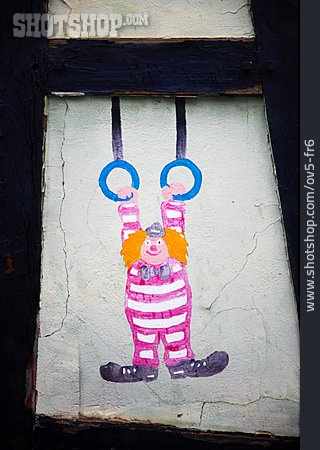 
                Graffiti, Clown                   