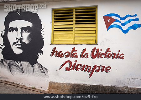 
                Graffiti, Revolution, Che Guevara                   