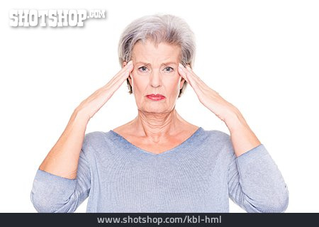 
                Seniorin, Kopfschmerzen, Migräne                   