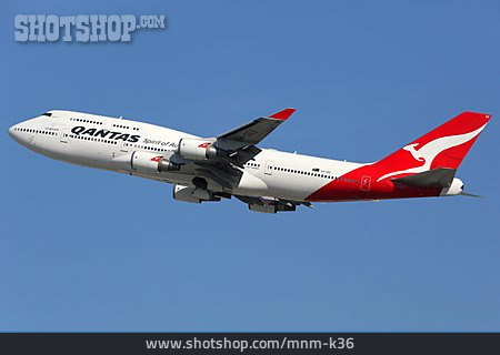 
                Passagierflugzeug, Qantas                   