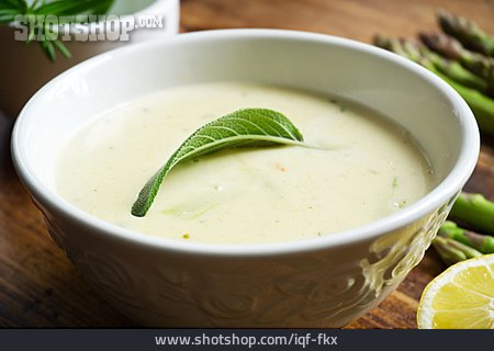 
                Spargelsaison, Cremesuppe, Spargelsuppe                   