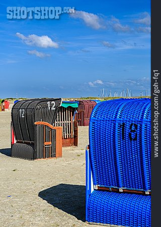 
                Strandkörbe, Ostfriesland                   