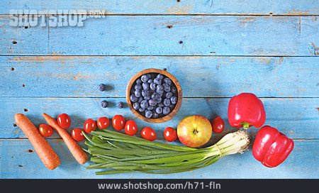
                Gesunde Ernährung, Gemüse, Zutaten, Rohkost                   