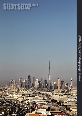 
                Stadtansicht, Großstadt, Dubai                   