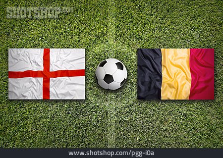 
                Fußball, Spiel, England, Belgien                   
