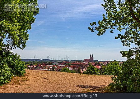 
                Stadtansicht, Nikolaikirche, Jüterbog                   