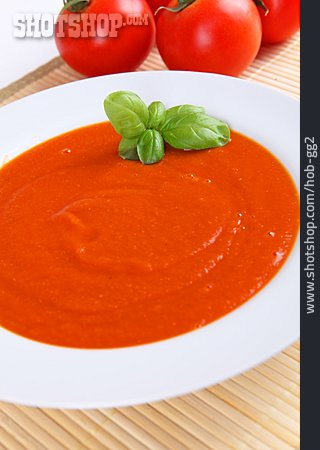 
                Vegetarisch, Tomatencremesuppe, Cremesuppe                   