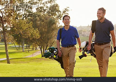 
                Golfspieler, Golfclub, Golfausrüstung                   
