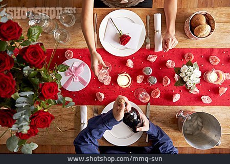 
                Valentinstag, Romantisch, Verabredung, Dinner                   