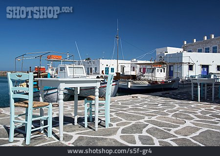 
                Griechenland, Hafenstadt, Naoussa                   