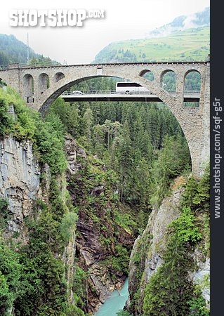 
                Eisenbahnbrücke, Soliser Viadukt                   