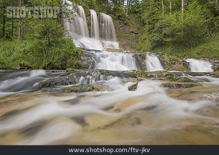 
                Wasserfall, Weißbach, Weißbachfälle                   