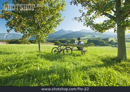 
                Pause & Auszeit, Radtour, Berchtesgadener Land, Rupertiwinkel                   