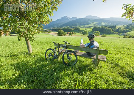 
                Pause & Auszeit, Radtour, Berchtesgadener Land                   