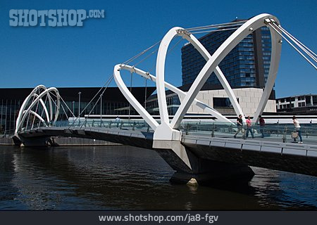 
                Moderne Baukunst, Melbourne, Seafarers Bridge                   