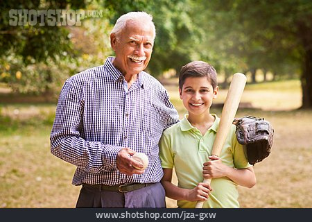
                Enkel, Großvater, Baseball                   