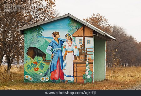 
                Malerei, Volkskunst, Ukraine                   