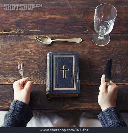 
                Dining, Prayer, Last Supper, Prayer Book                   
