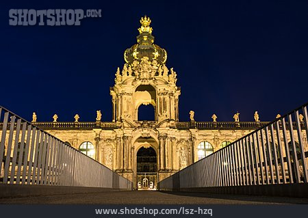 
                Dresden, Kronentor, Dresdner Zwinger                   