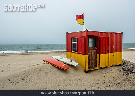 
                Strand, Wasserrettung, Lifeguard                   