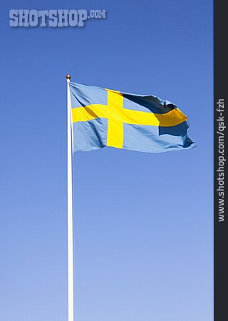 
                Schweden, Nationalflagge                   