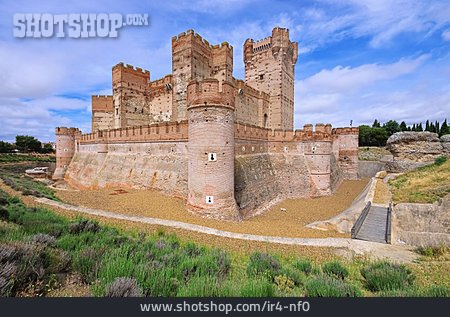 
                Spanien, Valladolid, Castillo De La Mota                   