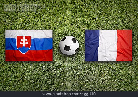 
                Fußball, Frankreich, Slowakei, Em                   